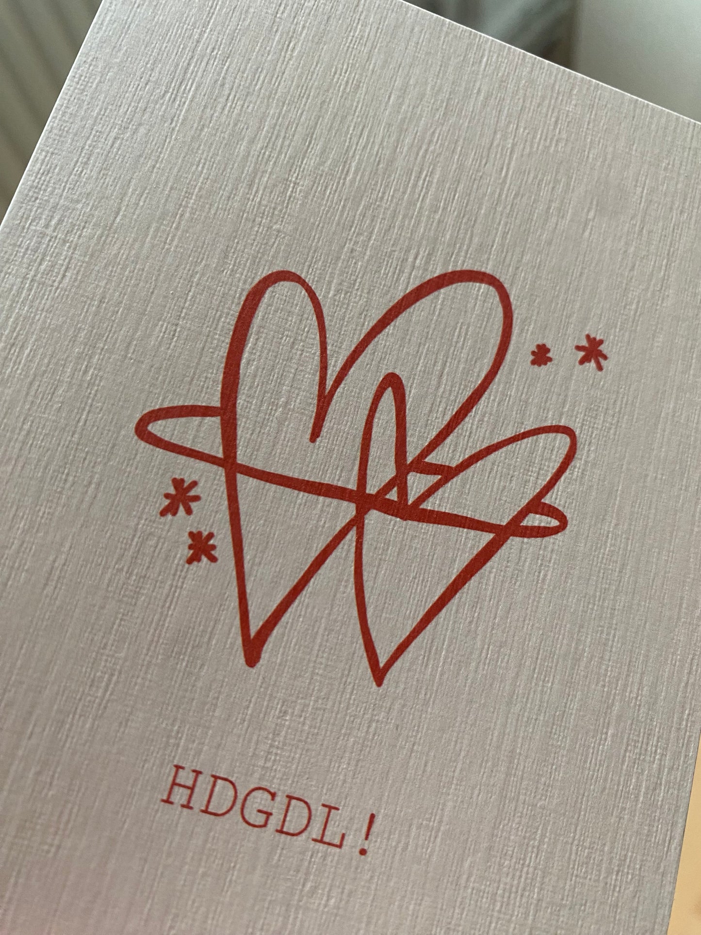 Postkarte „hdgdl“