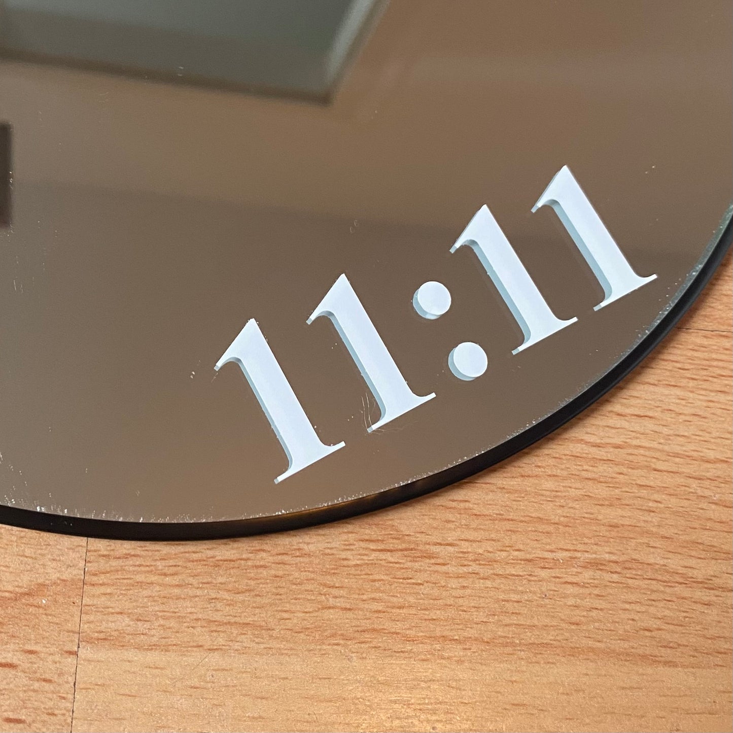 Spiegelsticker weiß