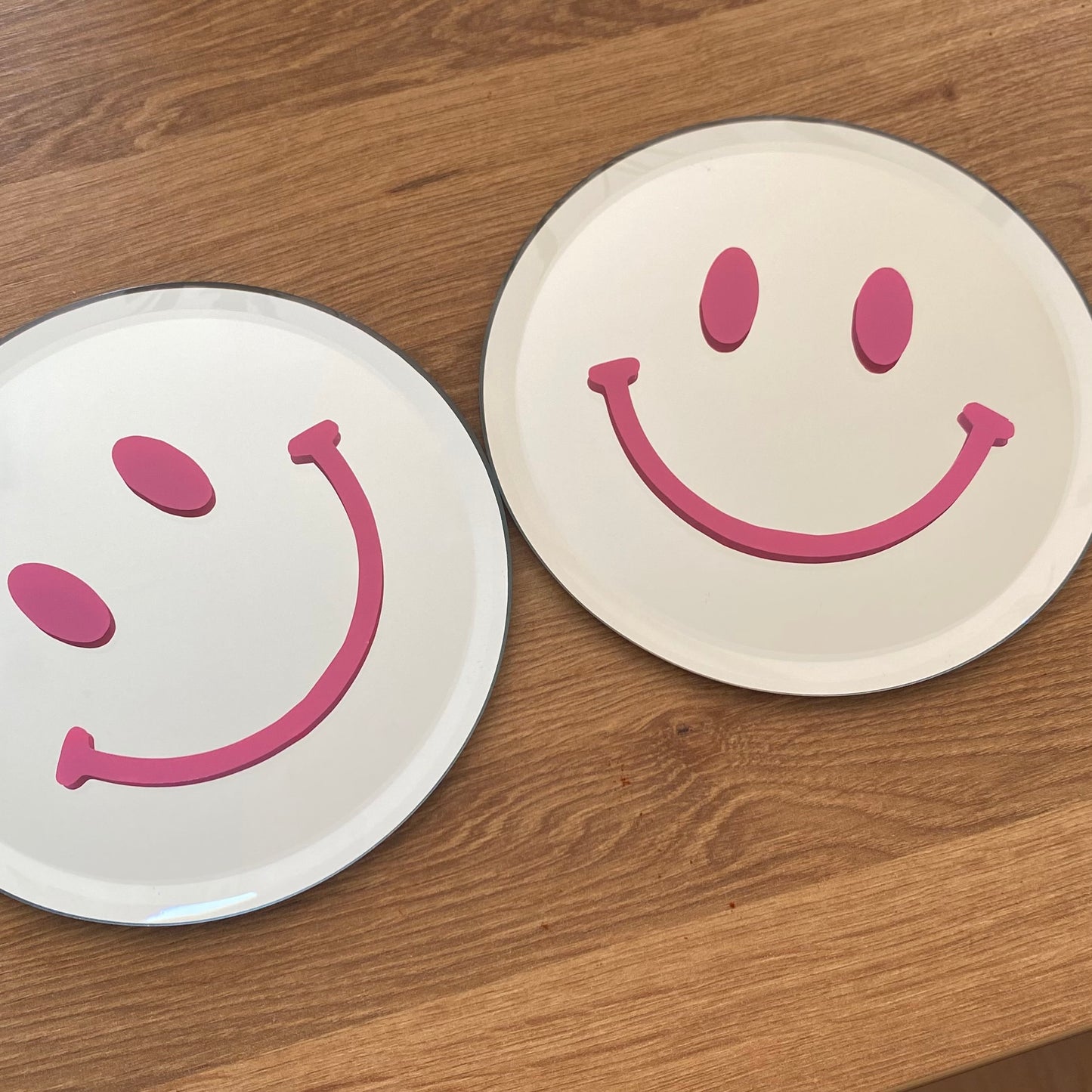 Glas-Untersetzer „smiley“