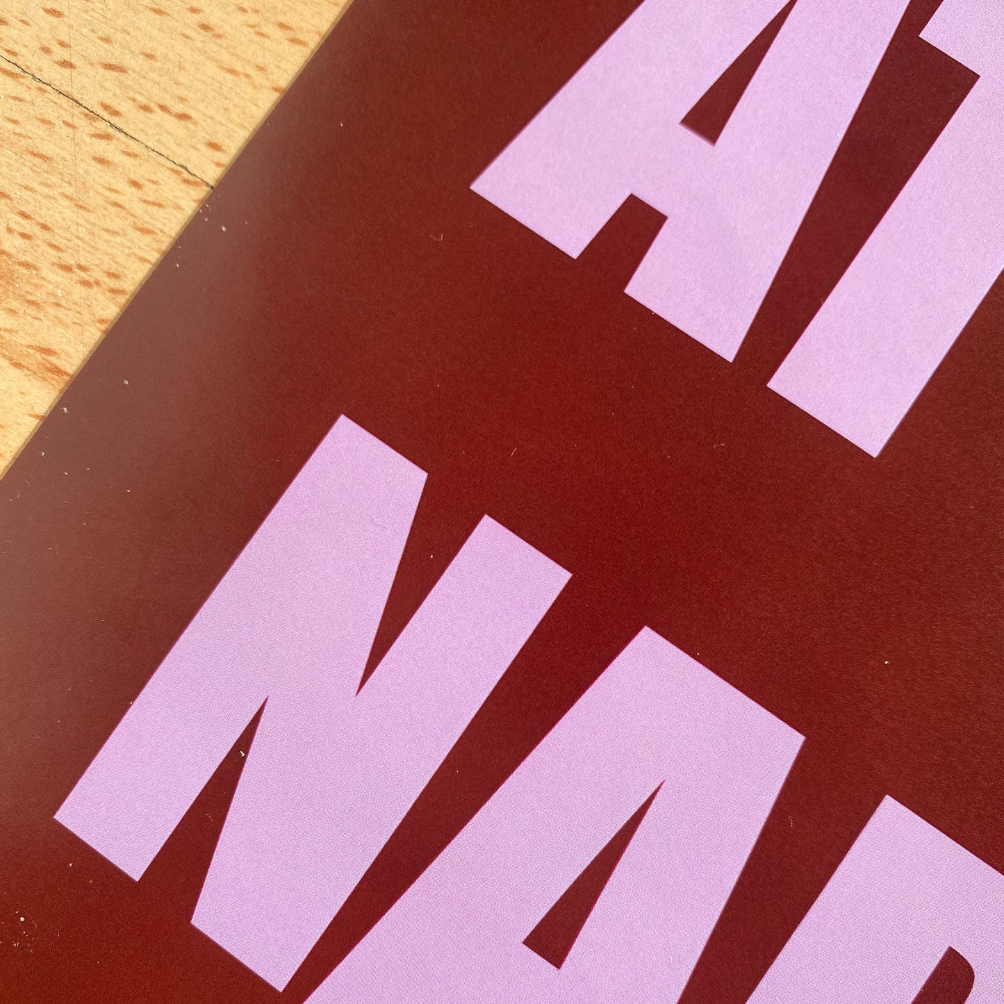 Poster DIN A4 "good at naps"